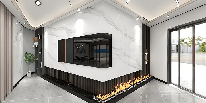 Contemporary Commercial Space Interior in Hangzhou using WPC Wall Cladding in Hangzhou, China - photo 4