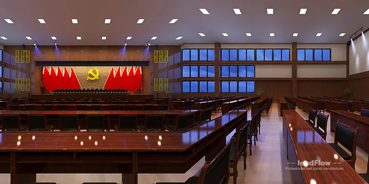Elegant Commercial Space in Hangzhou Featuring WPC Wall Cladding in Hangzhou, China