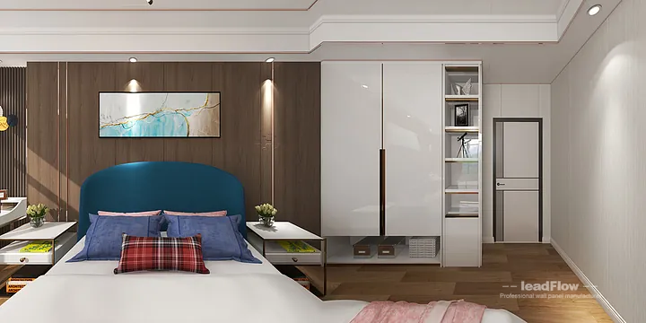 Hangzhou Apartment Makeover with WPC Wall Panel | Modern Wood Grain in Hangzhou, China - photo 4