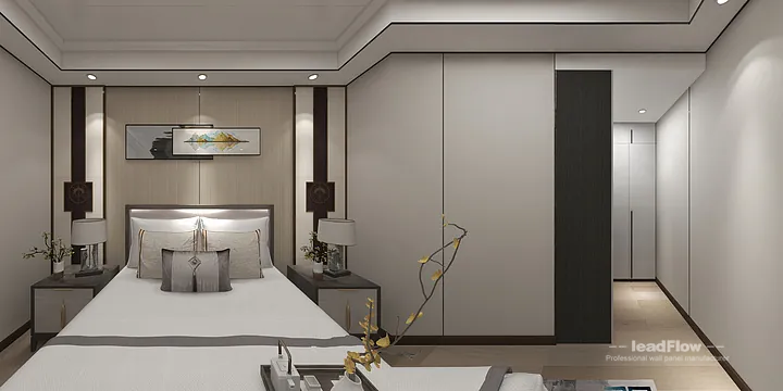 Warm Apartment Interior in Hangzhou using WPC Wall Cladding in Hangzhou, China - photo 2