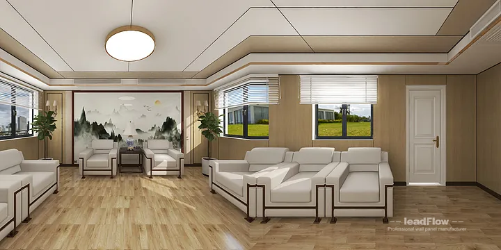 WPC Interior Panel Installation for Hangzhou Interior Project | Premium in Hangzhou, China