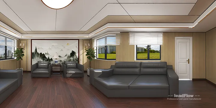 WPC Interior Panel Installation for Hangzhou Interior Project | Premium in Hangzhou, China - photo 2
