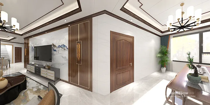 Hangzhou Apartment Makeover with WPC Interior Panel | Modern Wood Grain in Hangzhou, China - photo 1