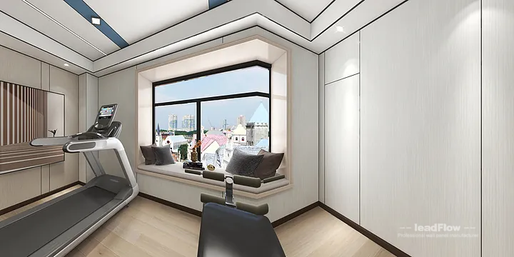 WPC Wall Panel Project: Hangzhou Apartment with Master Bedroom in Hangzhou, China - photo 11