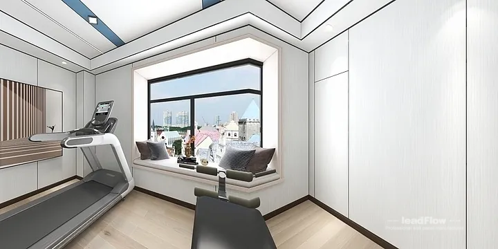 WPC Wall Panel Project: Hangzhou Apartment with Master Bedroom in Hangzhou, China - photo 12