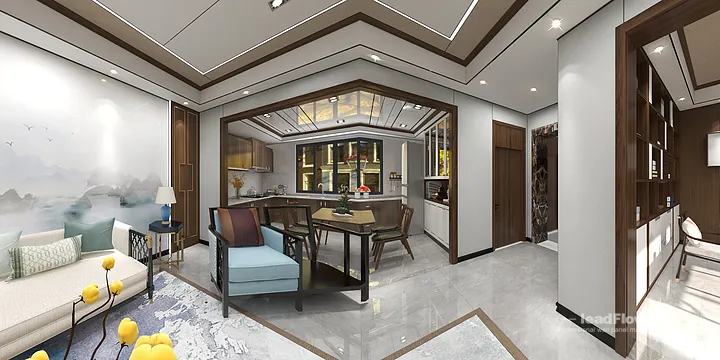 WPC Wall Panel Project: Hangzhou Apartment with Master Bedroom in Hangzhou, China - photo 13