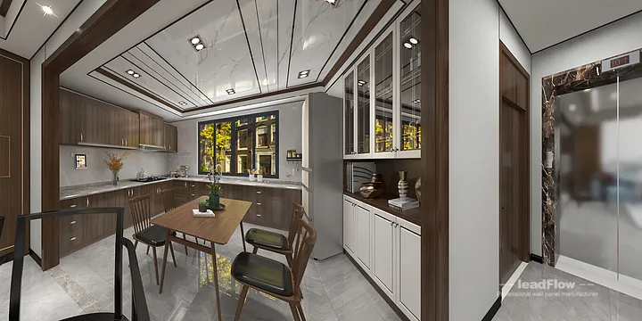 WPC Wall Panel Project: Hangzhou Apartment with Master Bedroom in Hangzhou, China - photo 14