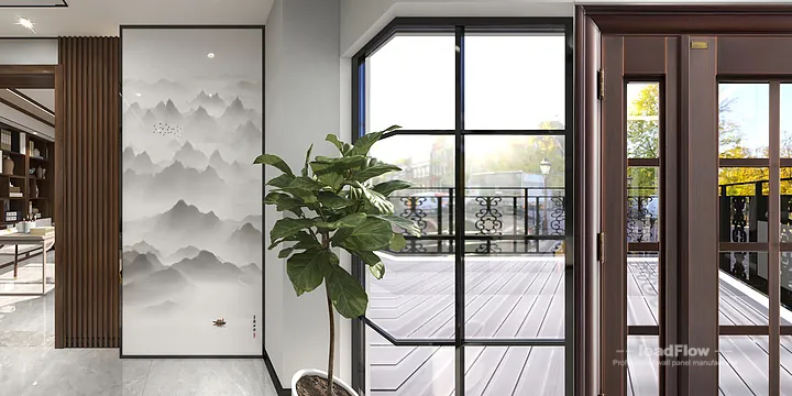 WPC Wall Panel Project: Hangzhou Apartment with Master Bedroom in Hangzhou, China - photo 15