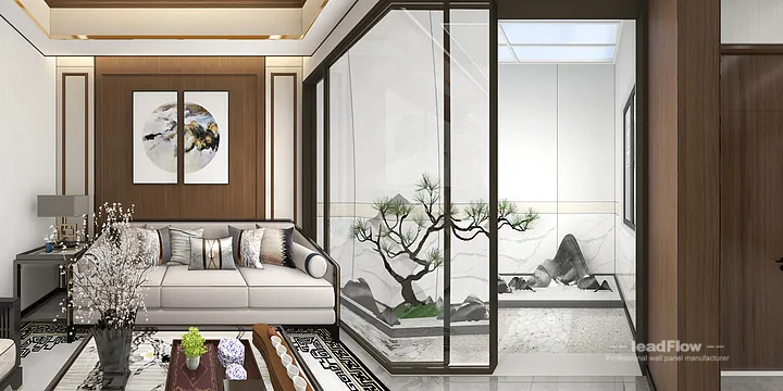 WPC Wall Panel Project: Hangzhou Apartment with Master Bedroom in Hangzhou, China - photo 18