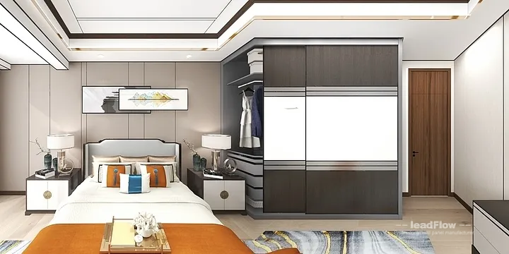 WPC Wall Panel Project: Hangzhou Apartment with Master Bedroom in Hangzhou, China - photo 2