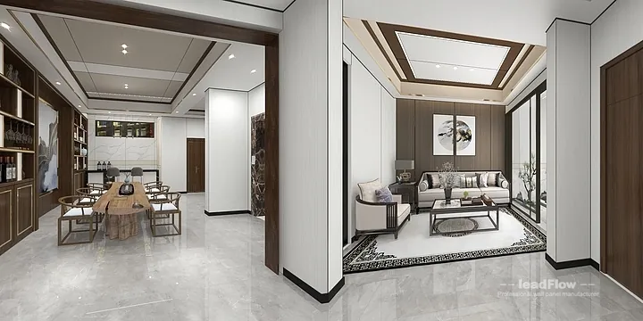 WPC Wall Panel Project: Hangzhou Apartment with Master Bedroom in Hangzhou, China - photo 20