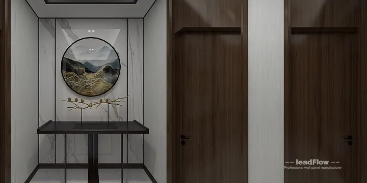 WPC Wall Panel Project: Hangzhou Apartment with Master Bedroom in Hangzhou, China - photo 24