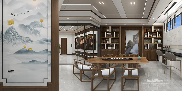 WPC Wall Panel Project: Hangzhou Apartment with Master Bedroom in Hangzhou, China - photo 6