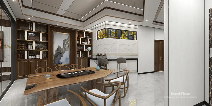 WPC Wall Panel Project: Hangzhou Apartment with Master Bedroom in Hangzhou, China - photo 7