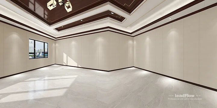 Hangzhou Interior Project with WPC Cladding &mdash; Modern Feature in Hangzhou, China