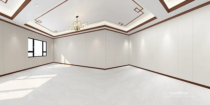 Hangzhou Interior Project with WPC Cladding &mdash; Modern Feature in Hangzhou, China - photo 1