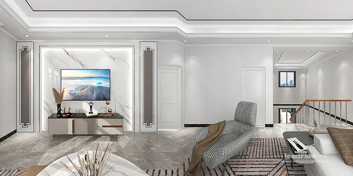 Nanchang Apartment with WPC Interior Panel &mdash; Stylish in Donghu District, Nanchang, China - photo 4