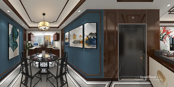 WPC Wall Cladding Transformation: Hangzhou Apartment with Master Bedroom Walls in Hangzhou, China - photo 14