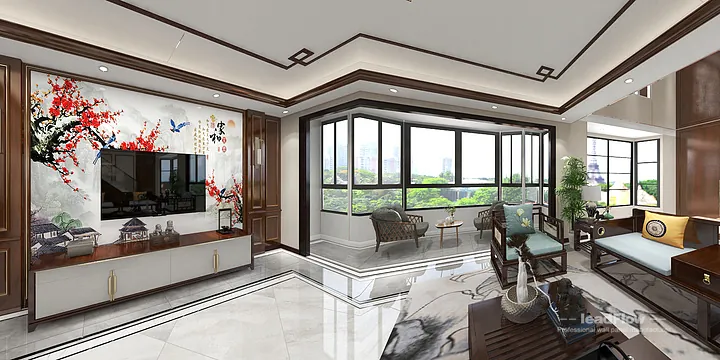 WPC Wall Cladding Transformation: Hangzhou Apartment with Master Bedroom Walls in Hangzhou, China - photo 15