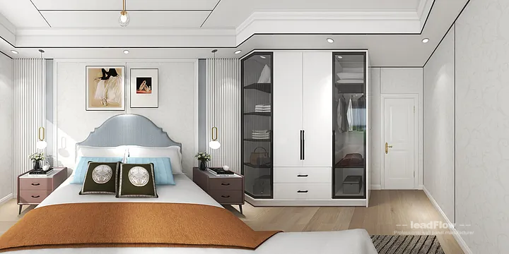 WPC Wall Cladding Transformation: Hangzhou Apartment with Master Bedroom Walls in Hangzhou, China - photo 16