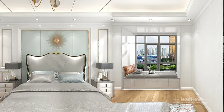 WPC Wall Cladding Transformation: Hangzhou Apartment with Master Bedroom Walls in Hangzhou, China - photo 17