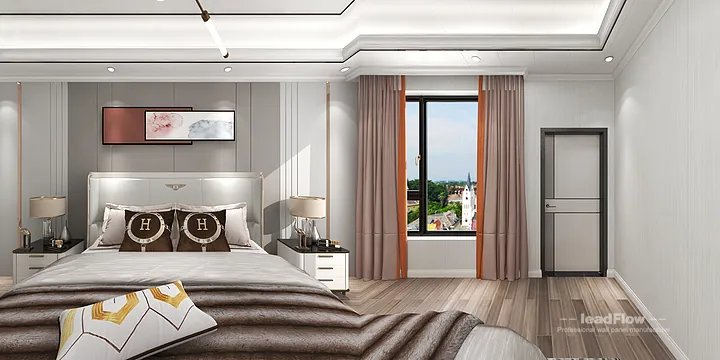WPC Wall Panel Apartment Design in Hangzhou | Modern Interior in Hangzhou, China - photo 2