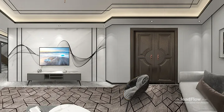 WPC Wall Panel Apartment Design in Hangzhou | Modern Interior in Hangzhou, China - photo 5