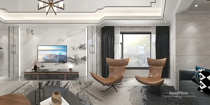 WPC Wall Panel Apartment Design in Hangzhou | Modern Interior in Hangzhou, China - photo 6