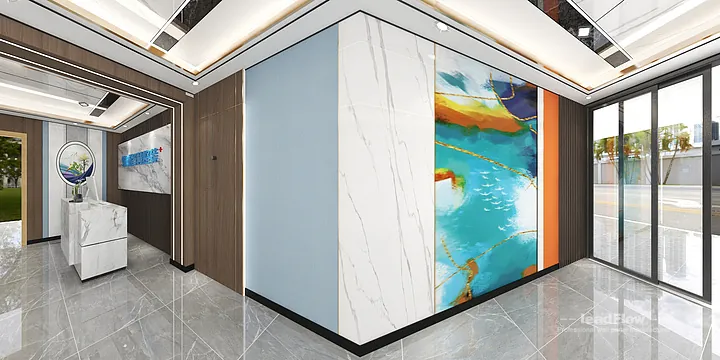 Hangzhou Commercial Space Renovation with WPC Wall Cladding | Showroom Idea in Hangzhou, China - photo 1
