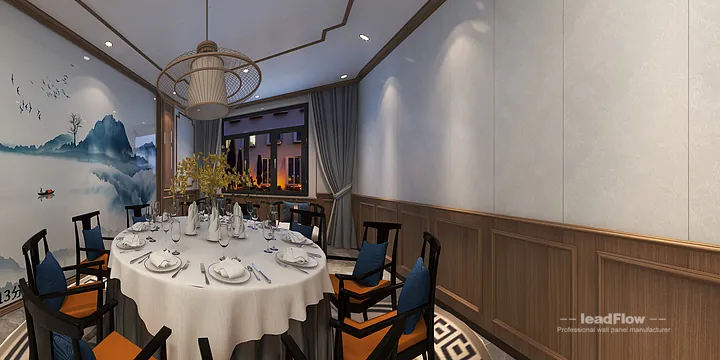 WPC Interior Panel Design for Nanchang Hotel &mdash; large private dining room Focus in Donghu District, Nanchang, China - photo 16