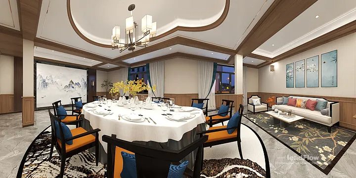 WPC Interior Panel Design for Nanchang Hotel &mdash; large private dining room Focus in Donghu District, Nanchang, China - photo 2