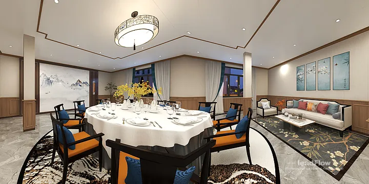 WPC Interior Panel Design for Nanchang Hotel &mdash; large private dining room Focus in Donghu District, Nanchang, China - photo 4