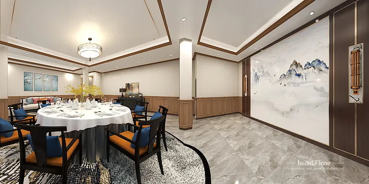 WPC Interior Panel Design for Nanchang Hotel &mdash; large private dining room Focus in Donghu District, Nanchang, China - photo 5