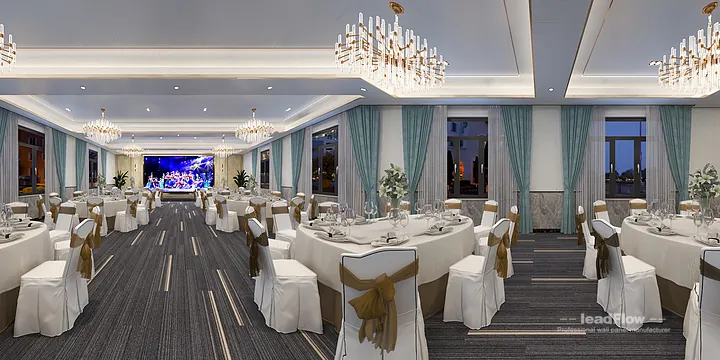 WPC Interior Panel Design for Nanchang Hotel &mdash; large private dining room Focus in Donghu District, Nanchang, China - photo 8