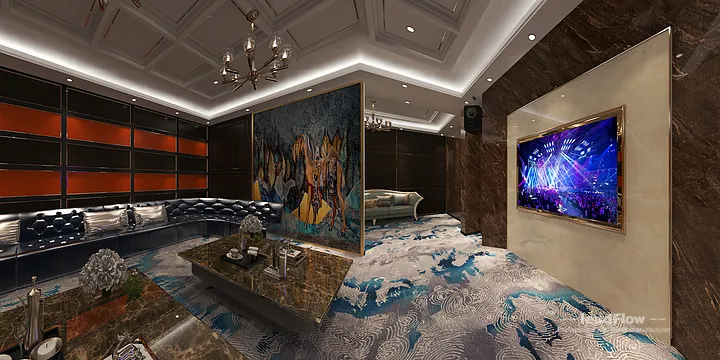 WPC Cladding Clubhouse Design in Hangzhou | Stylish Interior in Hangzhou, China - photo 32