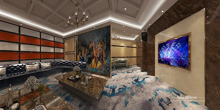 WPC Cladding Clubhouse Design in Hangzhou | Stylish Interior in Hangzhou, China - photo 36