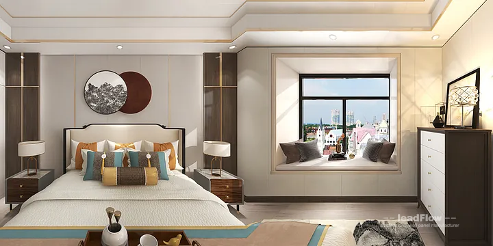 Hangzhou Apartment Wall Panel Design | WPC Interior Panel Warm Interior in Hangzhou, China - photo 1