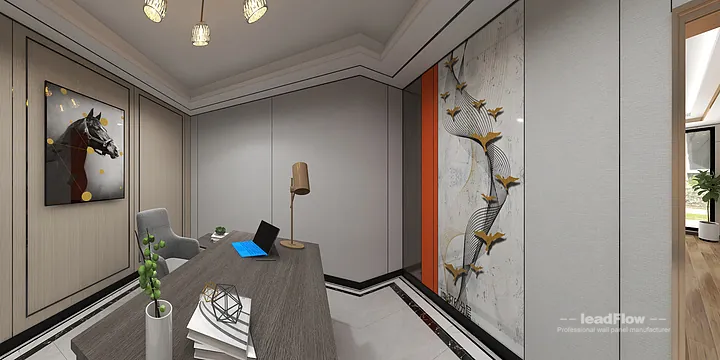 Hangzhou Commercial Space with WPC Interior Panel &mdash; Contemporary in Hangzhou, China - photo 2