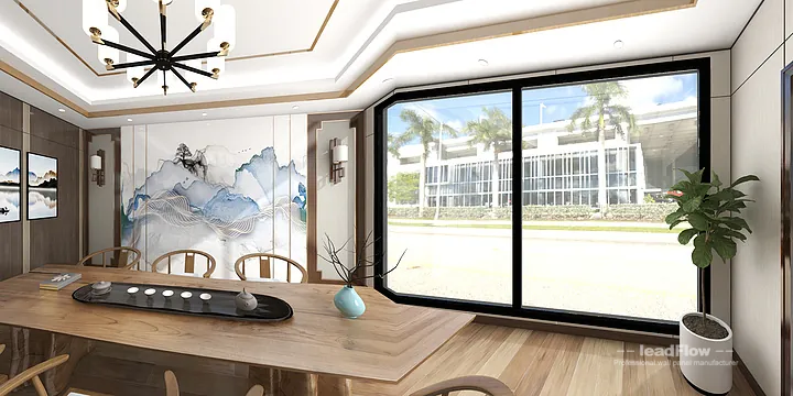 Hangzhou Commercial Space with WPC Interior Panel &mdash; Contemporary in Hangzhou, China - photo 6