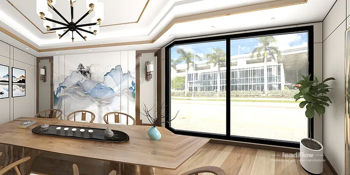 Hangzhou Commercial Space with WPC Interior Panel &mdash; Contemporary in Hangzhou, China - photo 7