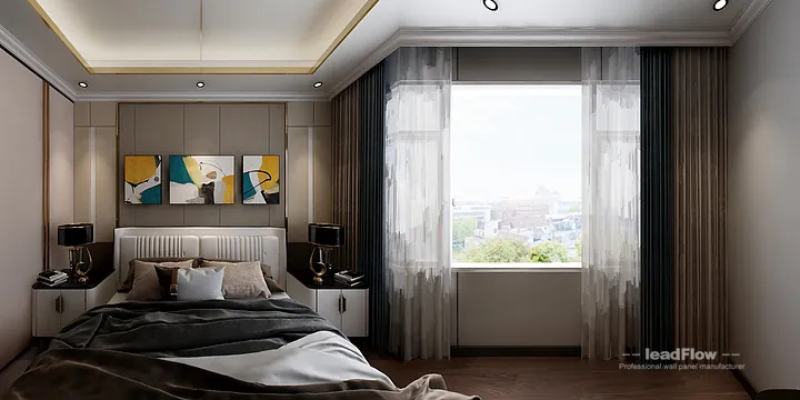 WPC Wall Cladding Design Case: Nanchang Apartment in Donghu District, Nanchang, China - photo 1