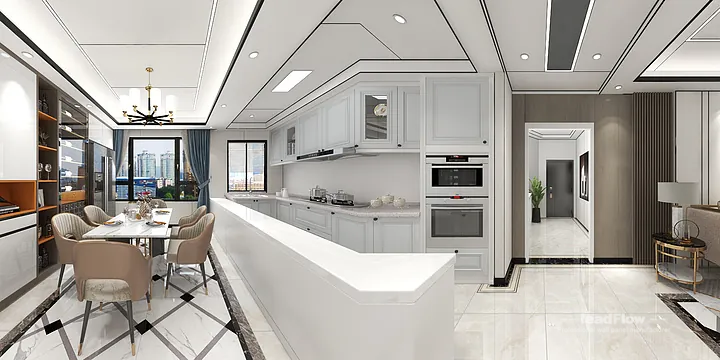 Modern Apartment in Hangzhou Featuring WPC Wall Cladding in Hangzhou, China - photo 11