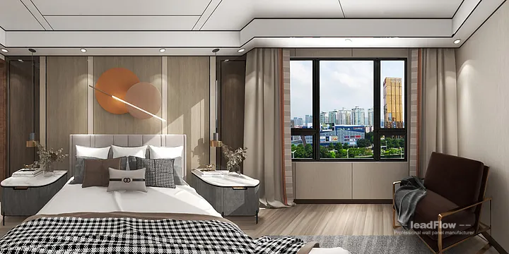 WPC Interior Panel Solution: Nanchang Apartment Project in Donghu District, Nanchang, China - photo 1