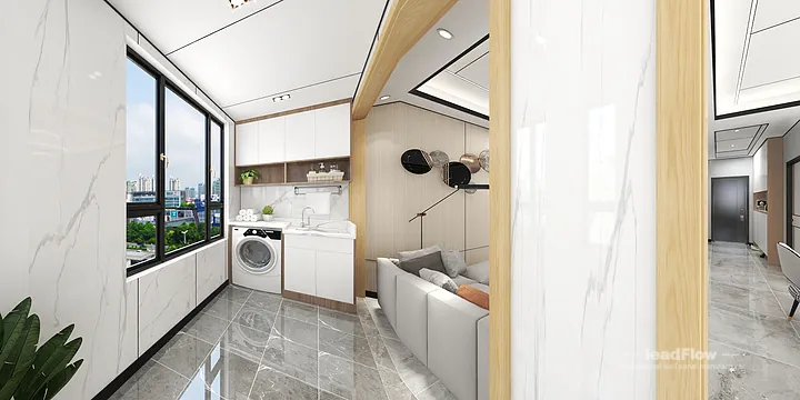 WPC Interior Panel Solution: Nanchang Apartment Project in Donghu District, Nanchang, China - photo 7