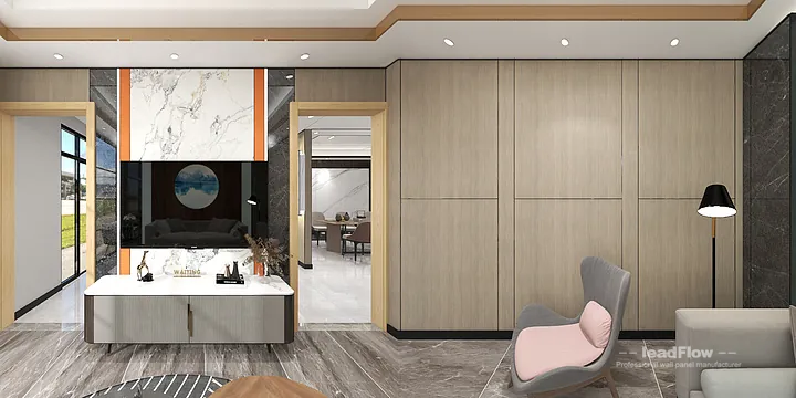WPC Cladding Solution: Hangzhou Interior Project Project in Hangzhou, China - photo 2