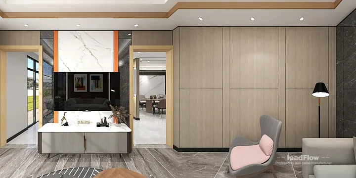 WPC Cladding Solution: Hangzhou Interior Project Project in Hangzhou, China - photo 3