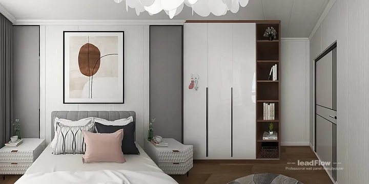 Hangzhou Apartment Makeover with WPC Cladding | Contemporary Wood Grain in Hangzhou, China - photo 3