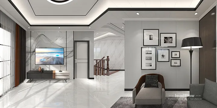 Hangzhou Apartment Makeover with WPC Cladding | Contemporary Wood Grain in Hangzhou, China - photo 5