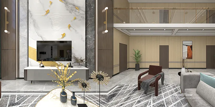 Stylish WPC Cladding Project: Hangzhou Apartment Interior in Hangzhou, China - photo 1