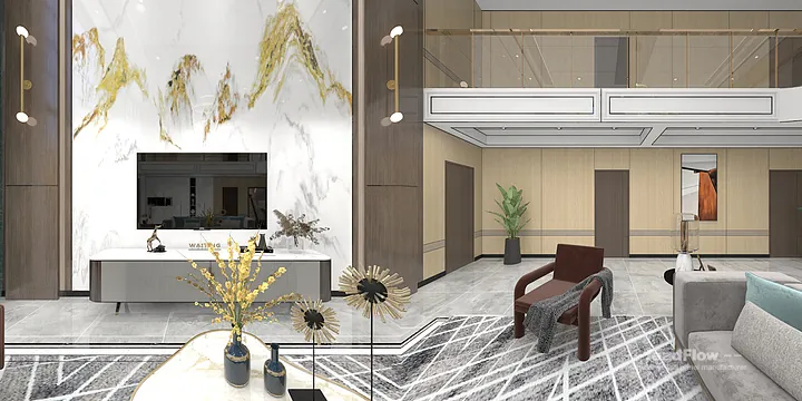 Stylish WPC Cladding Project: Hangzhou Apartment Interior in Hangzhou, China - photo 4